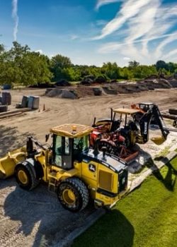 Dirt and Landscape Materials loading and delivery.